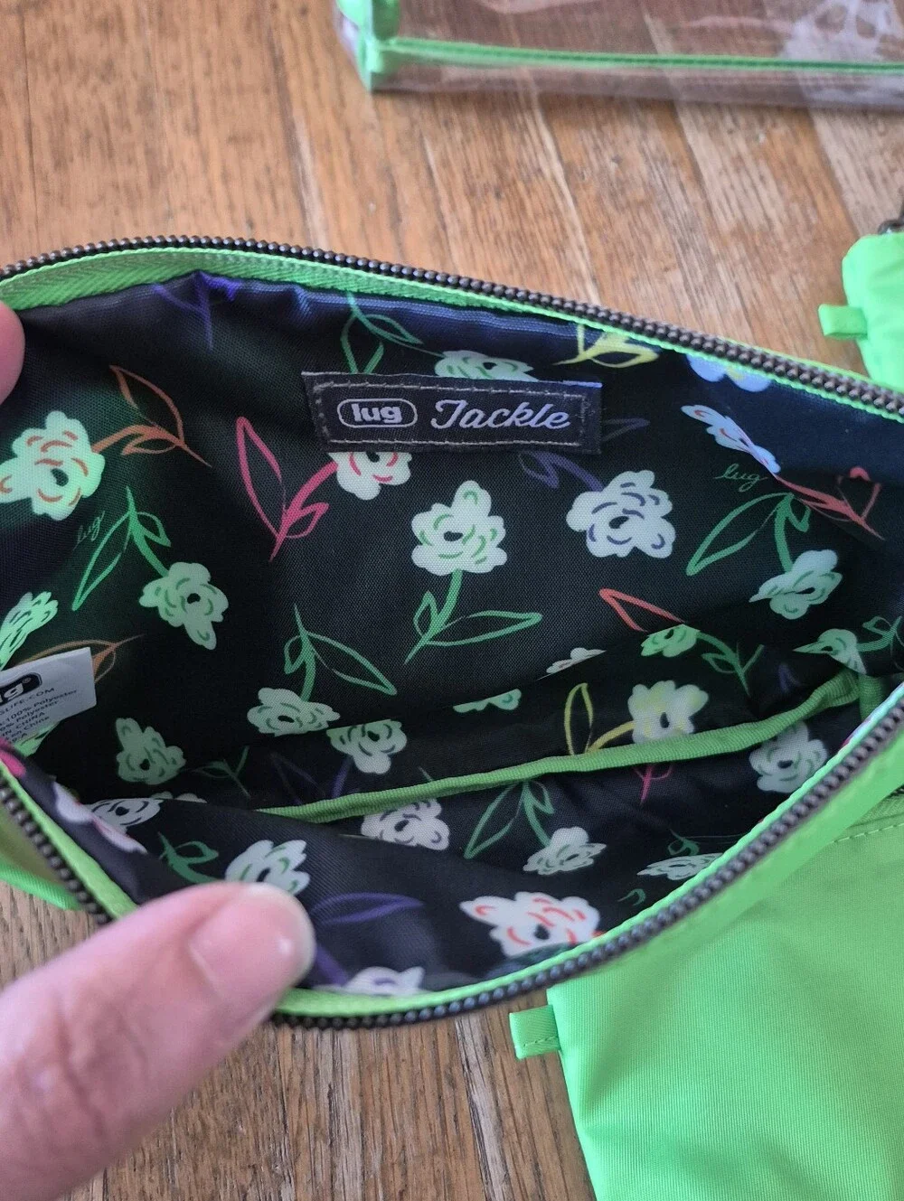 Lug Tackle Pouch Set In Lime NWOT